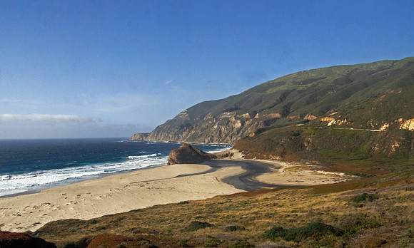 View from Highway 1, Big Sur