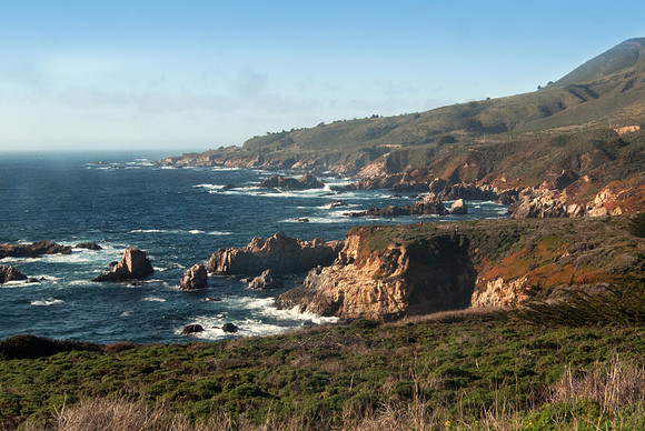 View from Highway 1, Big Sur