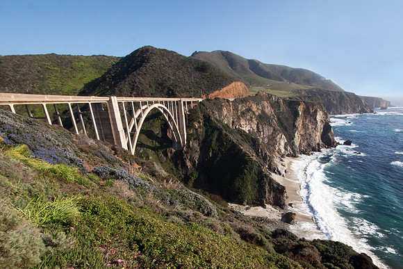 Bixby Creek Bridge on Highway 1, Big Sur