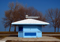 Kiosk in Lincoln Park, Chicago