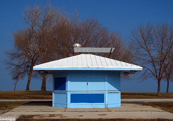 Kiosk in Lincoln Park, Chicago